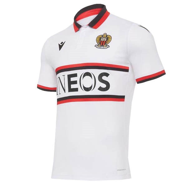 Camiseta Nice Replica Segunda Ropa 2020/21 Blanco